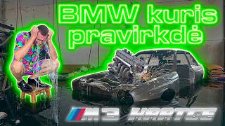 Kas nutiko, kai pradėjome montuoti variklį į BMW E30 M3 Hartge?😱🔧
