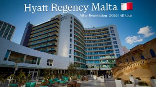 Where to stay in Malta: Hyatt Regency Full Hotel Tour & Review | 2026 | 4K