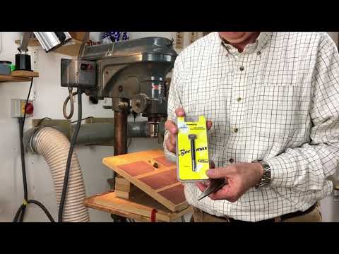 Forster bit and tapered reamer for Windsor chairmaking