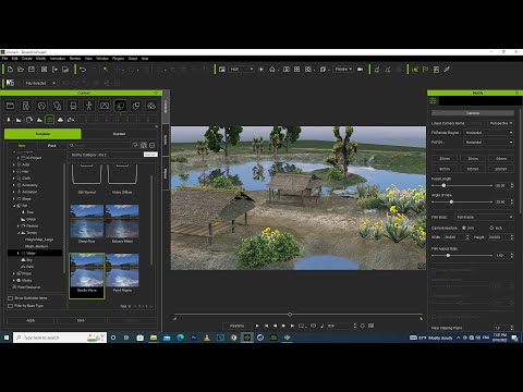 Iclone 8 create terrain with detail