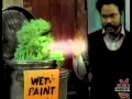 Classic Sesame Street Oscar S Wet Paint Sign All 4 Segments