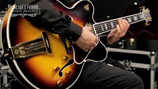 Video thumbnail for Gibson Custom 2015 L-5 Double Cut Hollowbody Electric Guitar, Vintage Sunburst by Musician's Friend