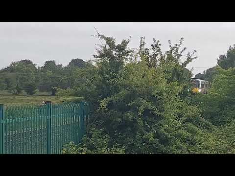 Irish Rail: 22000 InterCity Railcar 22134 departing Athenry (17/6/22)