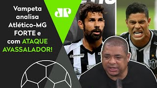 ‘Diego Costa e Hulk no Galo? Cara, o Atlético-MG…’; olha o que Vampeta falou