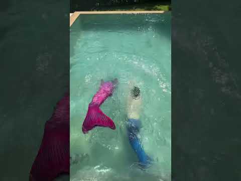 Meerjungfrau spielen😂