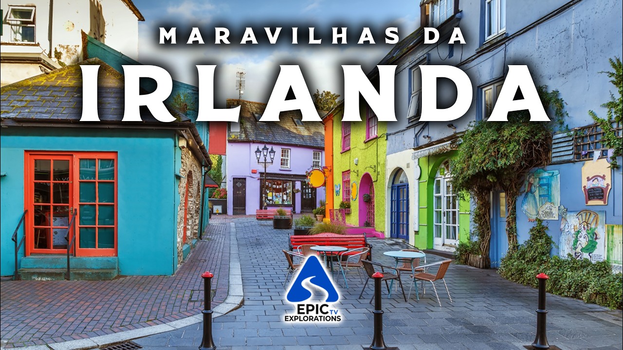 MARAVILHAS DA IRLANDA | Os Lugares Mais Bonitos da Irlanda | Guia de Viagem em 4K