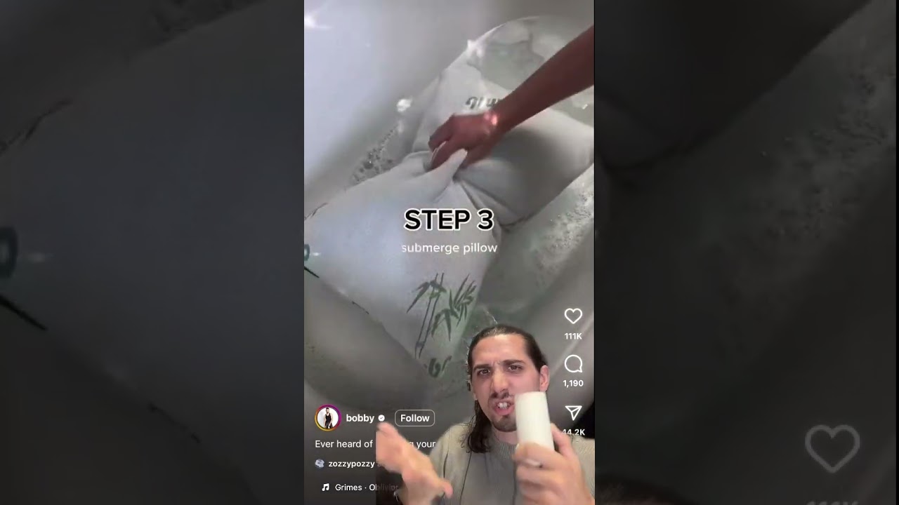 How To Clean A Pillow - A Dry Cleaner’s Guide #laundry