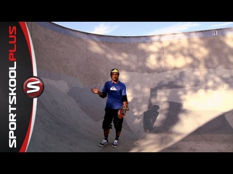How to Skateboard a Big Bowl with Omar Hassan
