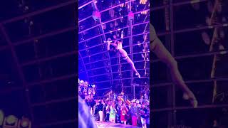 Dream Vacations National Conference started with a private aerialist show! #starprincess #thrive2025