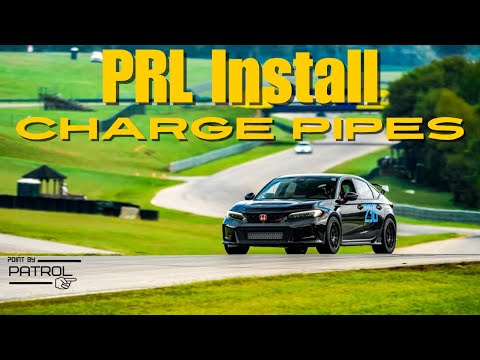 FL5 Civic Type R PRL Charge Pipes and Intercooler Install
