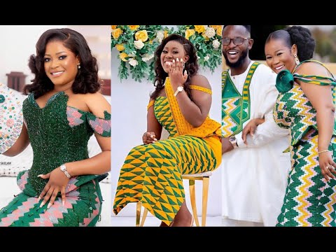 #2022latestkentestyles for Traditional wedding || African fashion || #ghanawedding