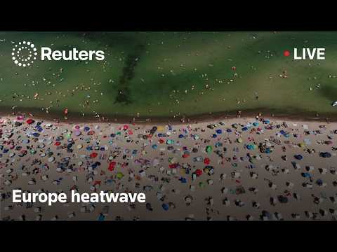 Video Thumbnail: LIVE: Heat map shows high temperatures across Europe