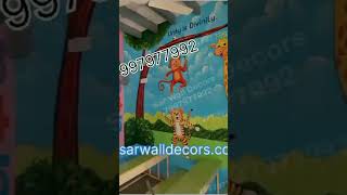 High School Education Theme Cartoon Wall Art Images From Puttaparti