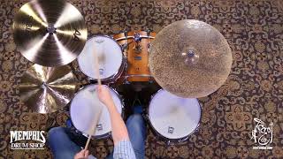 Video thumbnail for Sabian 18" AA Medium Thin Crash Cymbal - 1484g (21807-1042618M) by Memphis Drum Shop