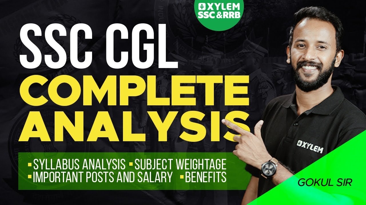 SSC CGL - Complete Analysis | Malayalam SSC CGL| Xylem SSC & RRB #ssccgl #sscchsl
