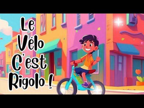 Le Vélo C'est Rigolo | Comptines pour enfants | Chansons pour les petits | Adapté à l'autisme 😊