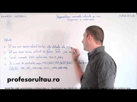 05   Numere naturale   ordonarea numerelor naturale pe axa compararea si ordonarea   partea 2