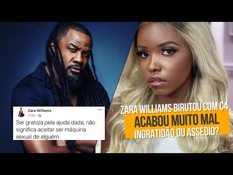 ZARA WILLIAMS E C4 PEDRO EM PANICO GRANDE