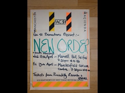 New Order Macclesfield Leisure Centre, 1985