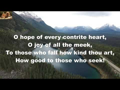 Jesus, the very thought of thee