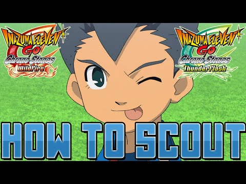 Inazuma Eleven GO Chrono Stones Thunderflash/Wildfire: How To Scout Austin Hobbes
