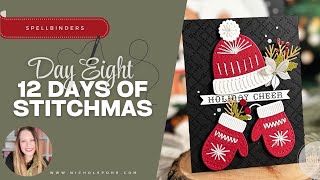 CREATE Your Own STITCHED Stocking Hat and Mittens Card