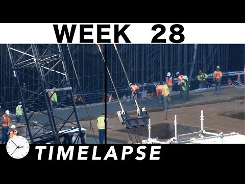 One-week construction time-lapse with bonus highlights/closeups: Ⓗ Week 28: A busy week