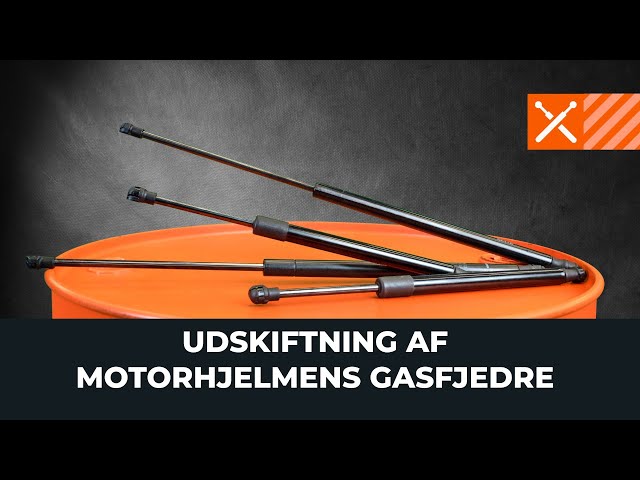 Se en videovejledning til hvordan du udskifter Motorhjelm på VW Polo Classic (6V2)