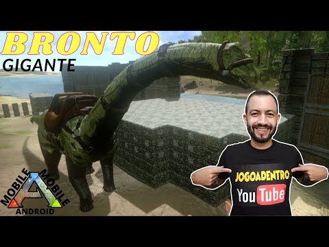 Ark Mobile - Domesticando O bronto gigante mas molenga EP#9