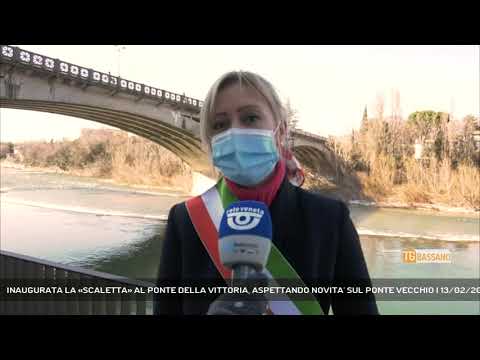 INAUGURATA LA «SCALETTA» AL PONTE DELLA VITTORIA, ASPETTANDO NOVITA' SUL PONTE VECCHIO | 13/02/2021