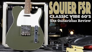 Video thumbnail for Squier FSR Classic Vibe 60's Custom Telecaster  - Ltd Edition Affordable Temptation! by The Guitaristas