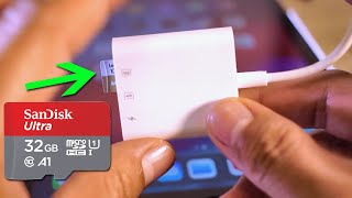 How to transfer video from MicroSD card to iPad