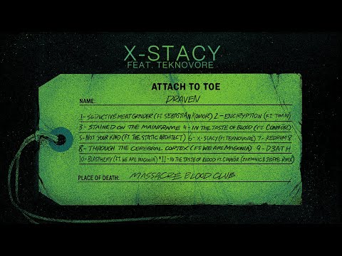 Draven - X-Stacy feat. TeknoVore (Official Visualizer) [Psytrance / Trance / Techno]