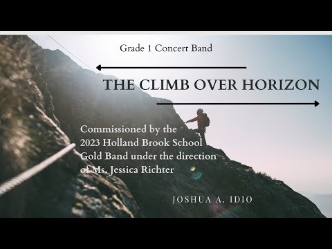 The Climb Over Horizon (Grade 1, Concert Band), by Joshua A. Idio