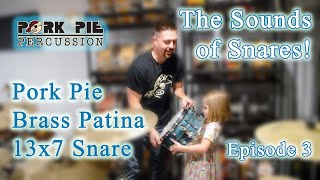Video thumbnail for Pork Pie Brass Patina 13x7 : The Sounds of Snares! Episode 3 by Zack Zweifel
