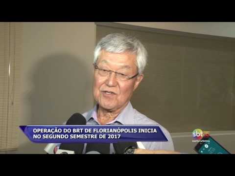 Operação do BRT de Florianópolis inicia no segundo semestre de 2017