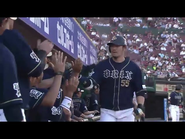 【2回表】バファローズ・T-岡田の17号ソロホームランで先制!! 2016/8/4 E-Bs