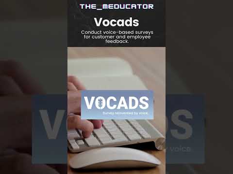 Vocads - Read Description for link and details #ai #aitools #productivity