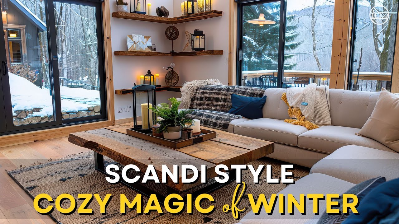 Scandinavian Winter Decor Ideas: A Rustic and Farmhouse Twist!