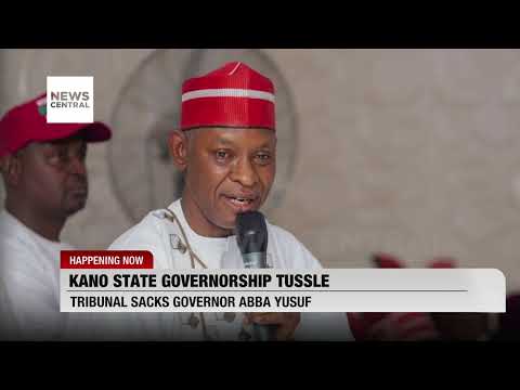 Breaking: Tribunal Sacks Governor Abba Yusuf