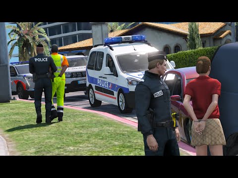 [GTA 5] GROSSE BAGARRE SUITE A UN ACCIDENT | LSPDFR #926