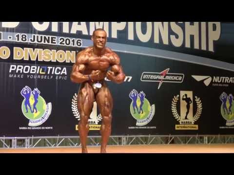 Fabiano Andrade (BRA), NABBA Worlds 2016 - Amateurs Overall Winner