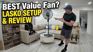Lasko Cyclone Pedestal Fan | Full Setup and Review