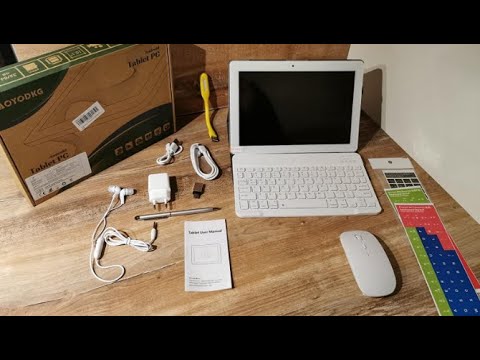 4G Tablet 10 Zoll Android 9 0, 2 in1 Tablet mit Tastatur 4 GB RAM und 64 GB ROM,  Tolles Alltagstabl