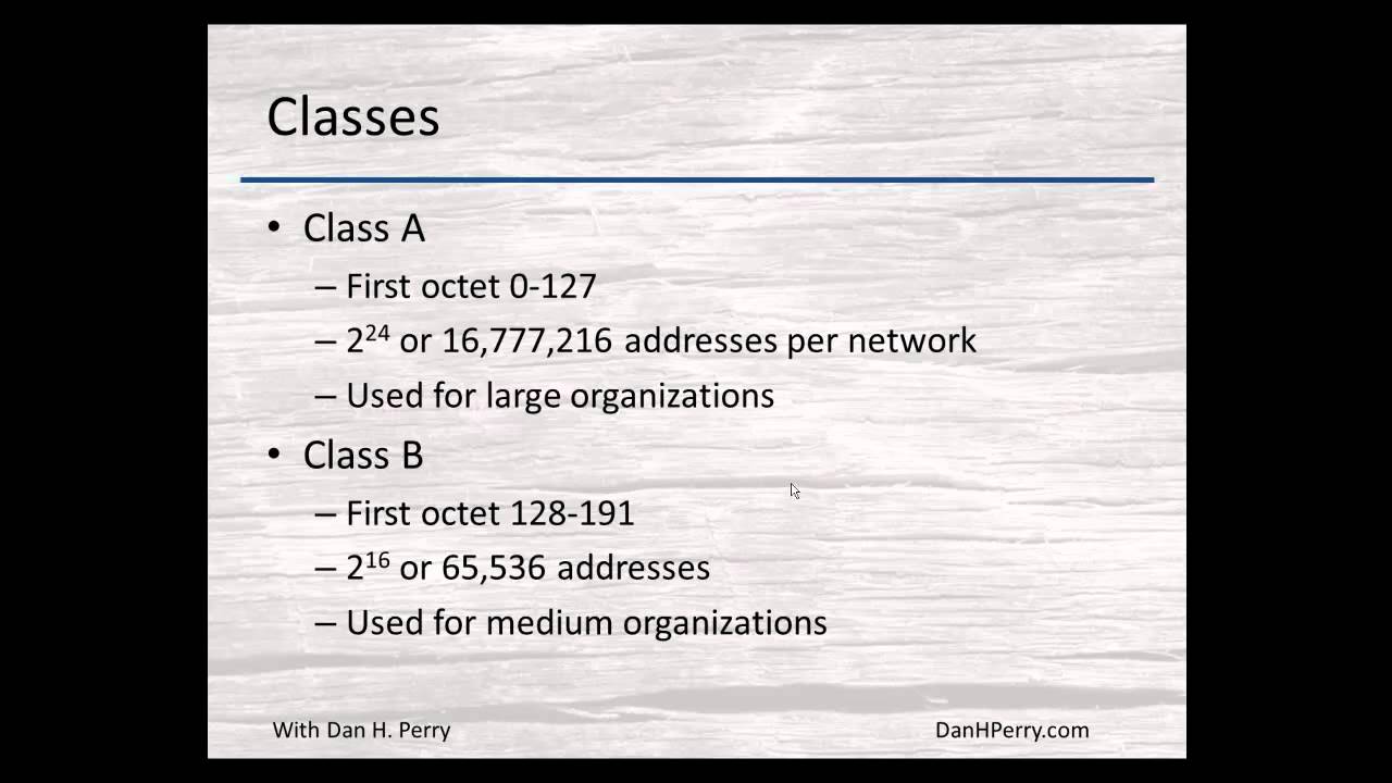 TCP/IP Basics Part 007 - Introduction to IP addresses.