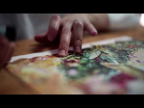2018年Xmas広告 ちぎり絵アートメイキングムービー