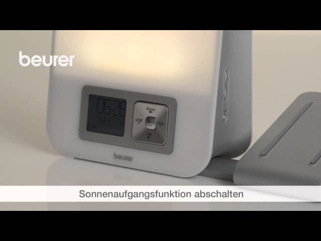 Video Teaser für Quick Start Video des Lichtweckers WL 80 von Beurer.