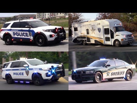 Police Cars Responding Compilation Part 24