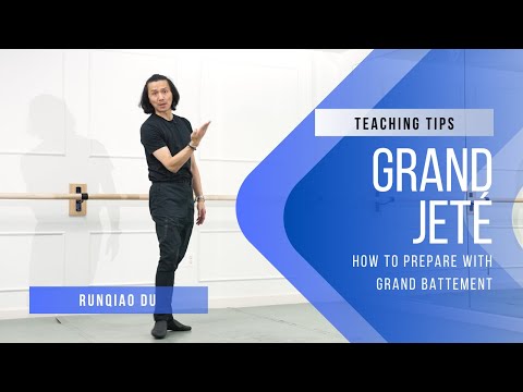 Connecting Grand Battement with Grande Jeté