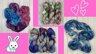 Ninja Bunny Crochet Has Hand Dyed Yarn!!! WOW!!!